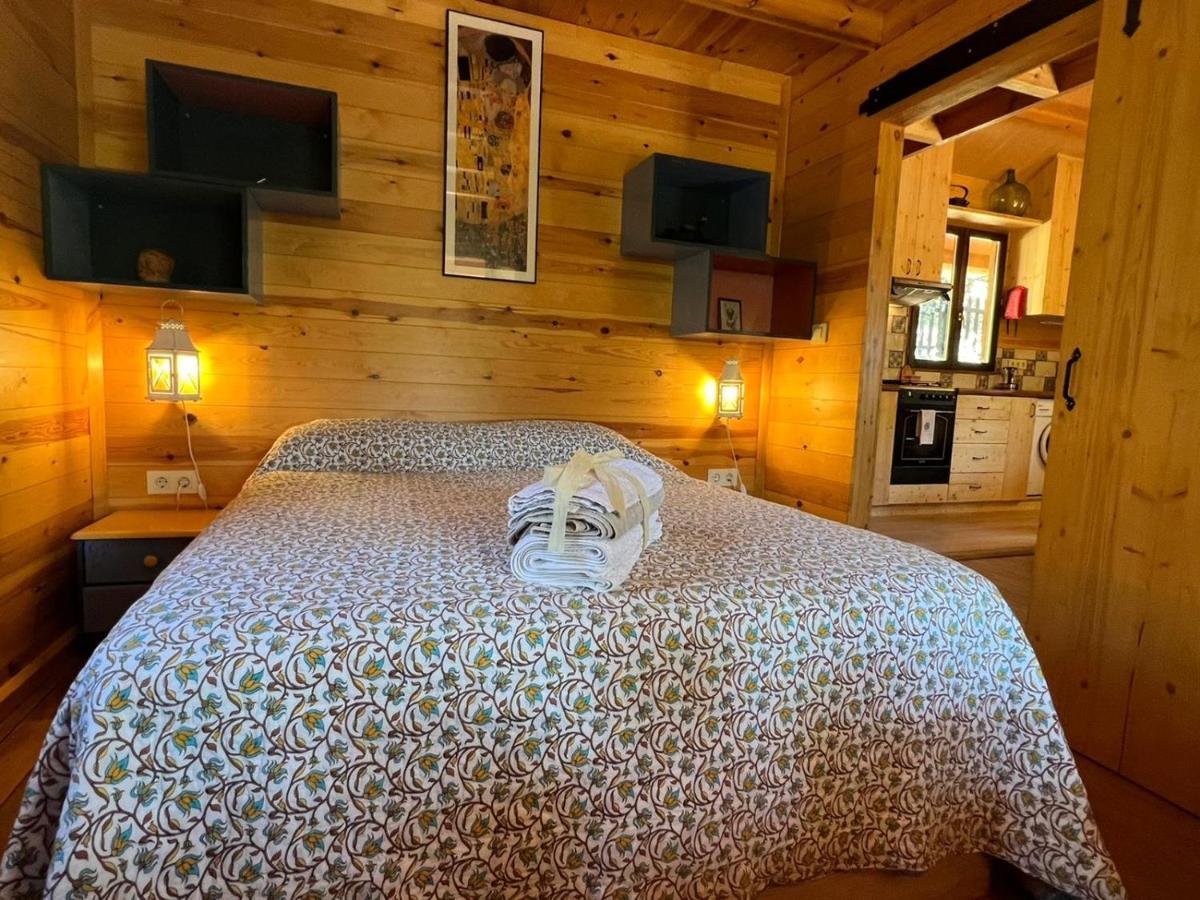 Rustic Cabin in the Woods/Cabaña en el bosque Amer Exterior foto
